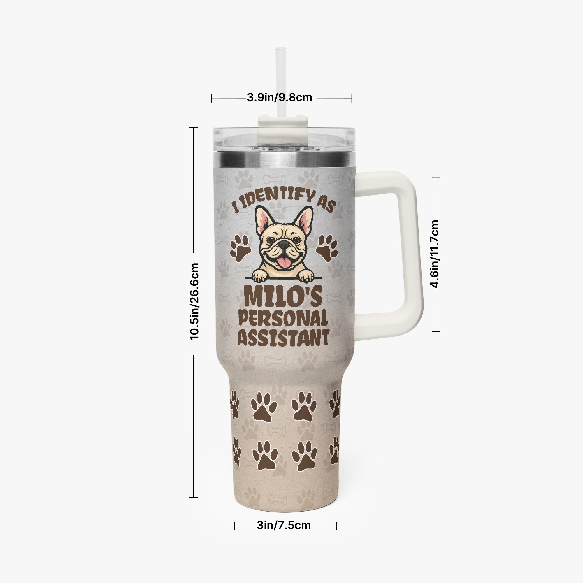 Minimal-Aesthetic Prince - Personalized Car Tumbler Cup for Fashion