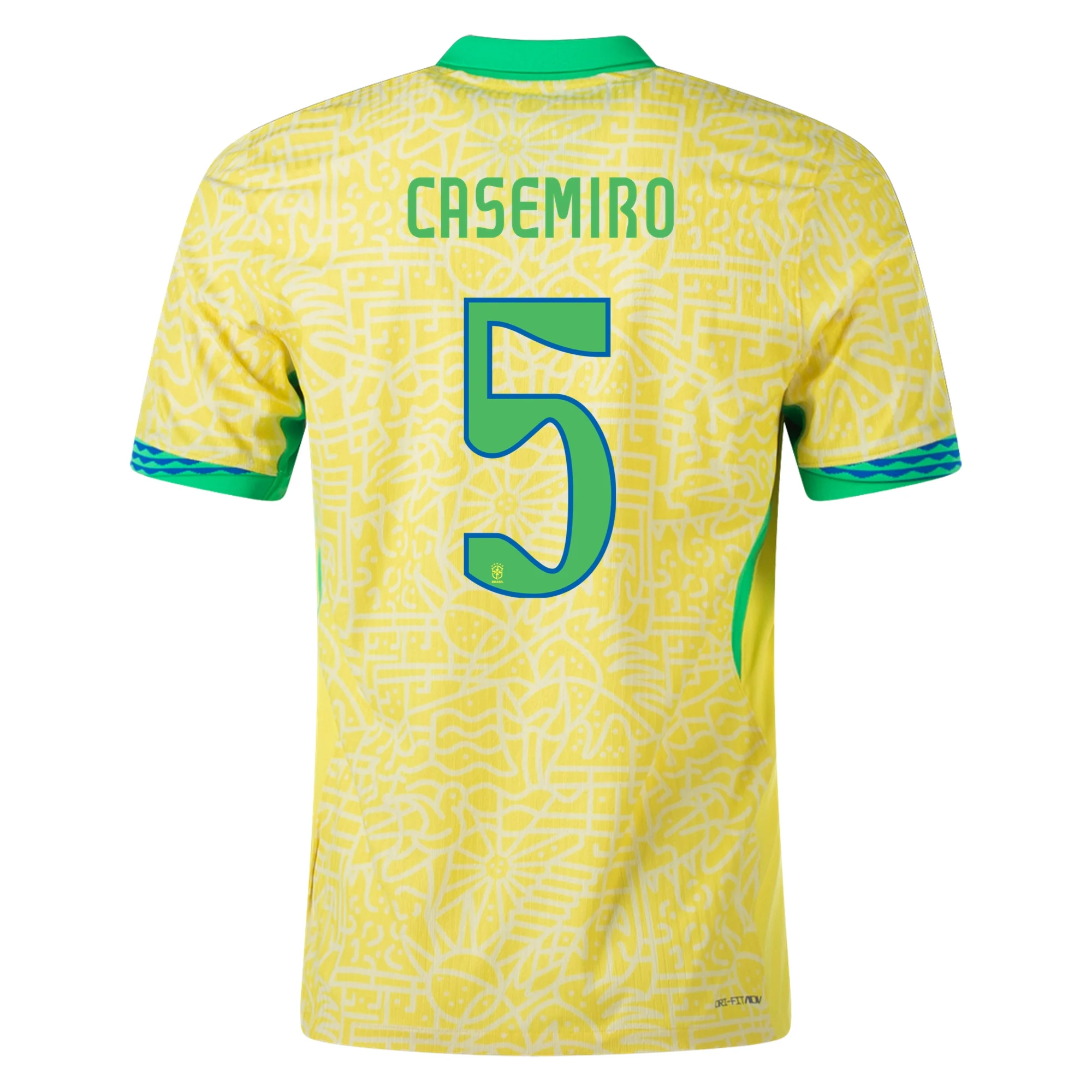 Brazil 2024-2025 Home Jersey –  Fan Version S