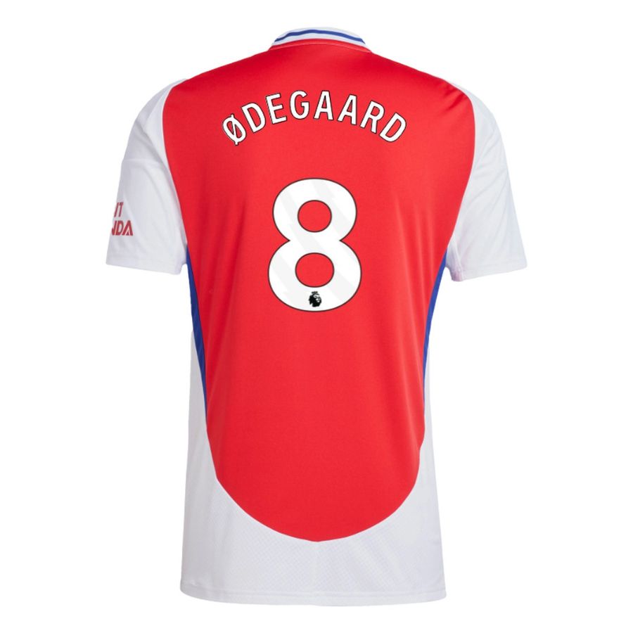 Arsenal Children's Home Kit Jersey 2024 2025 Ødegaard
