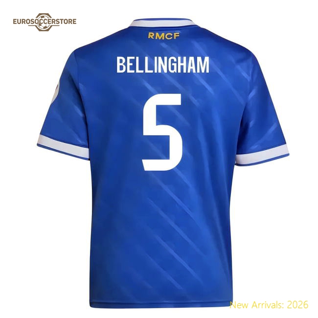 Kid-approved Football Team Kids Bellingham Jersey 2025-2026 Breathable