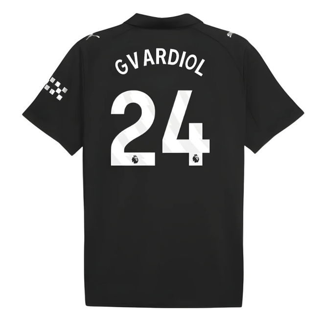 2025-20 Man City Soccer Jerseys sophisticated Away Football Shirt