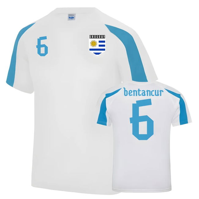 Updated Lightweight Uruguay Home Soccer Jersey