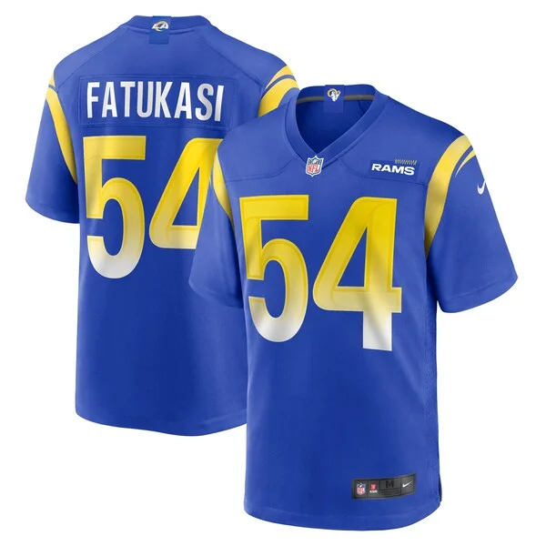 Los Angeles Rams Game NFL Jersey - Royal | High-Quality Football Ap...
