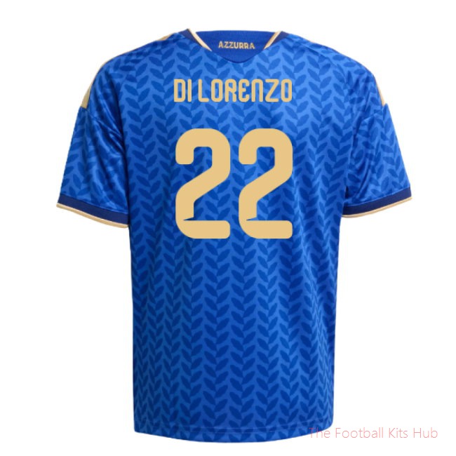 [LK] 2026/27 Italy Home Shirt (Kids) (Di Lorenzo 22)