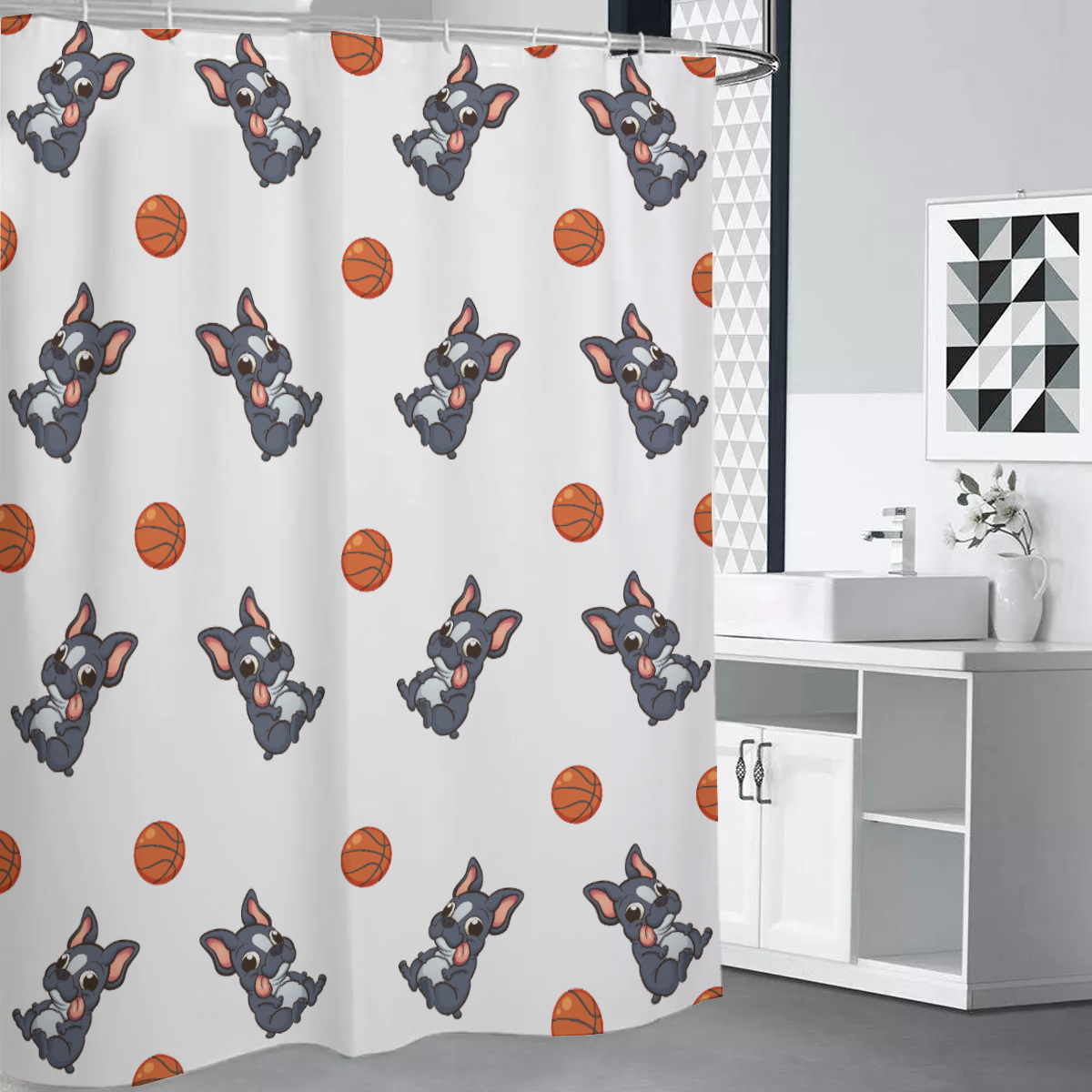 Premium Appollo - Comfortable Shower Curtains Indoor Use