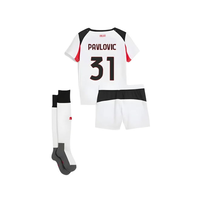 Authentic 2025-2026 Ac Milan Away With Classic Design - Machine