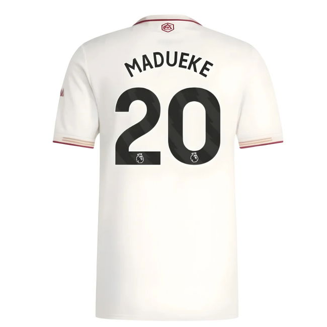 2025-2026 Arsenal Authentic Third Shirt (Madueke 20) (Collector's I...