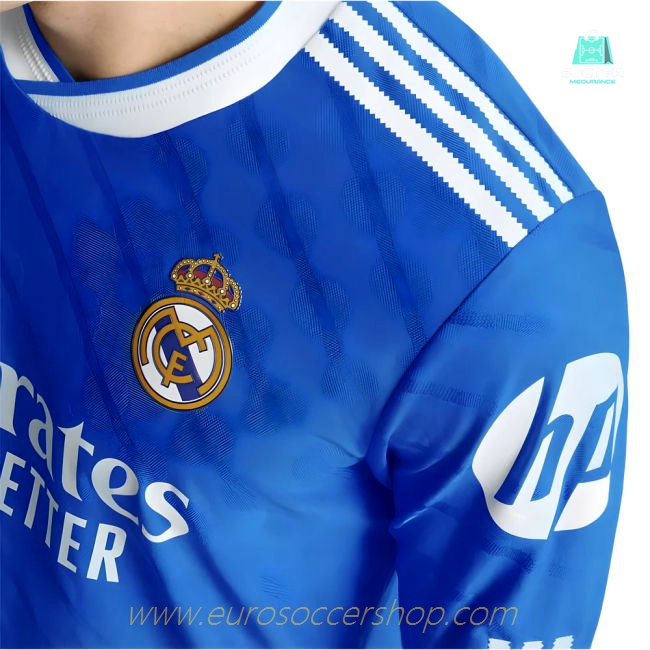 2025-2026 Real Madrid Authentic Long Sleeve Third Shirt