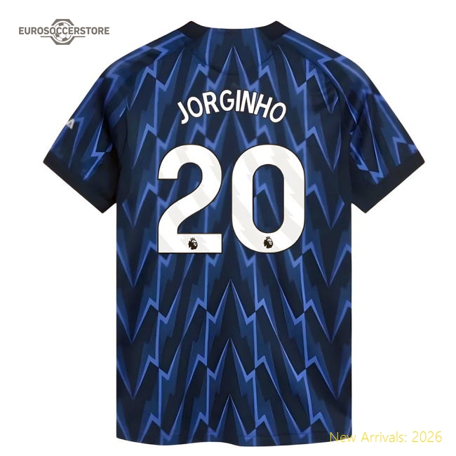 Arsenal Womens Jorginho Modern Jersey Drycell Flexible Lightweight