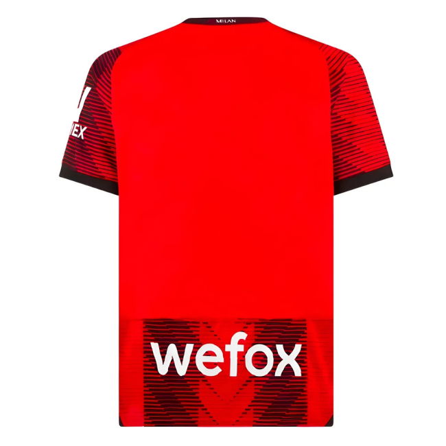 Premium 2023-2024 Ac Milan Home With Special Edition Design - Serie A