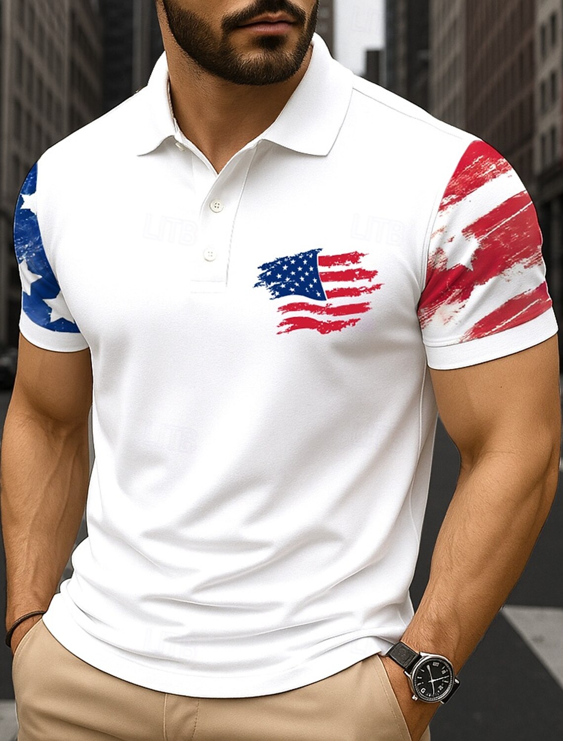 Independence Day Men's 4th of July U.S. 250th Anniversary US Flag Patriotic Lined Shorts 2 in 1 Board Shorts Swim Trunks Mid Waist Holiday Side Pockets With Compression Liner Elastic Drawstring Waist