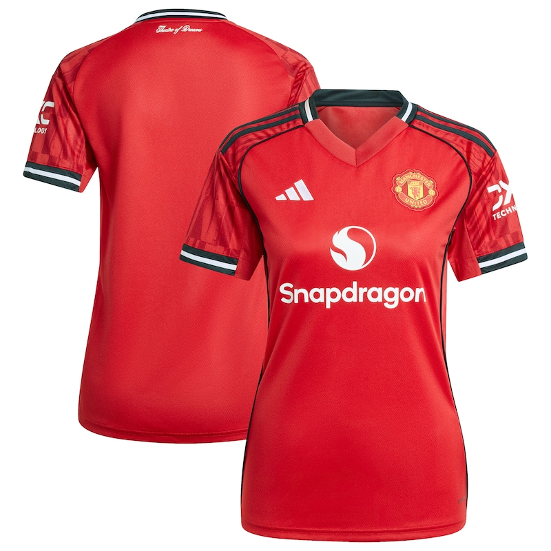 Authentic Man Utd Women's 2025 Replica Jersey - Authentic Soccer...