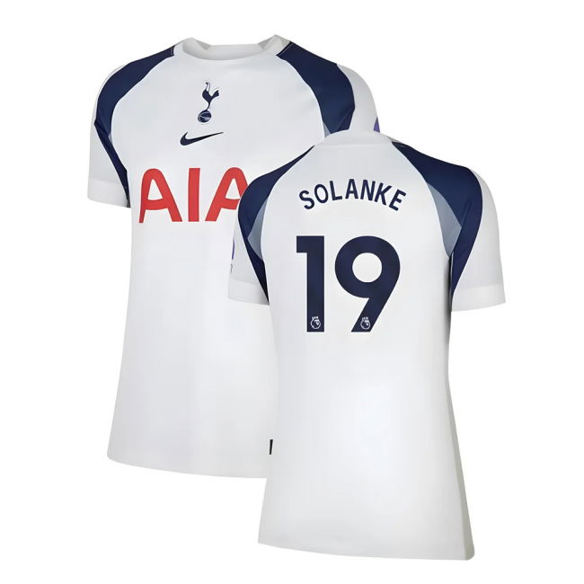 2025-2026 Tottenham Home Shirt (Womens) (Solanke 19)