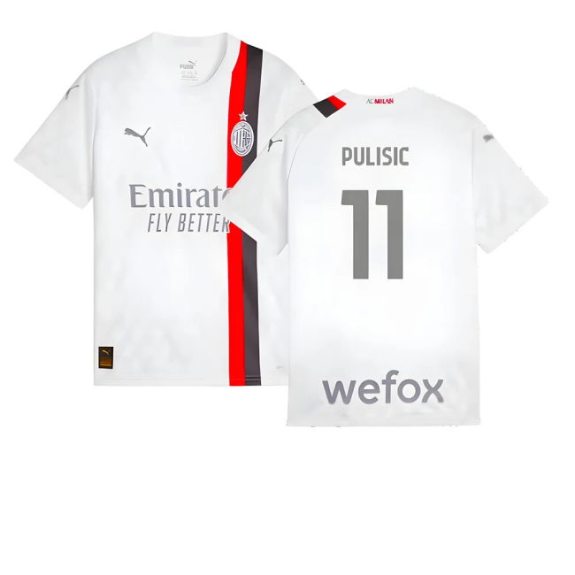 Official 2023-2024 Ac Milan Away With Retro Design - Easy Care