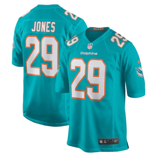 None Game NFL Jersey - Aqua | Authentic Football Apparel | NFL Footbal