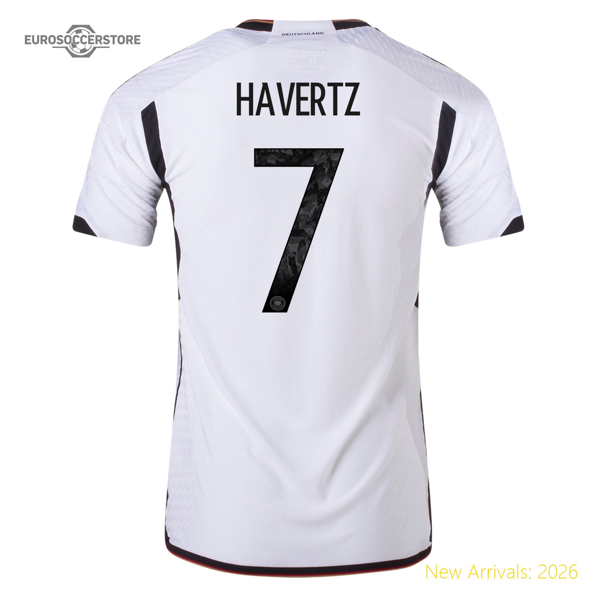 Official Team Merchandise Men Ger Team Professional Home Jersey 2022