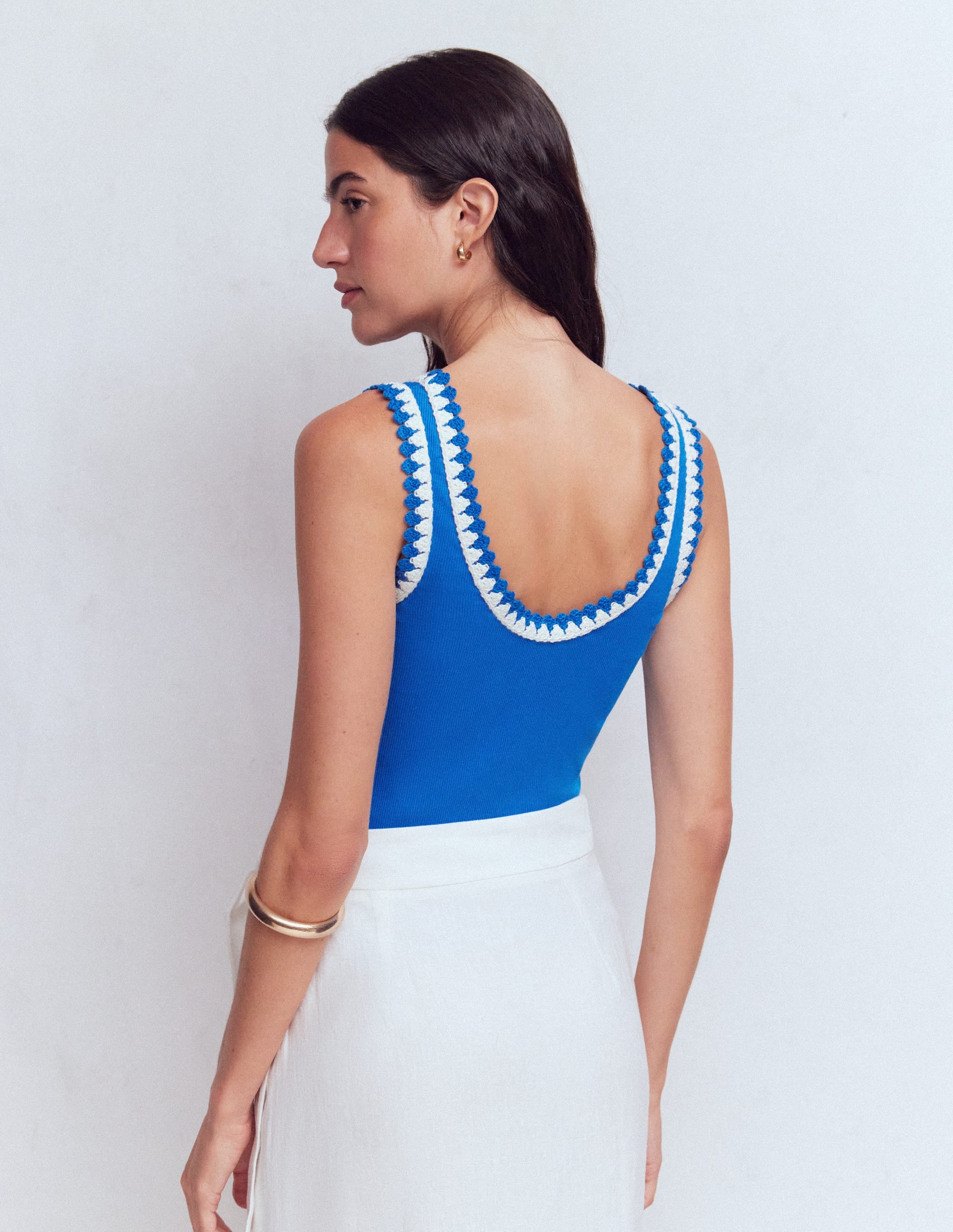 Maddie Trim Detail Vest