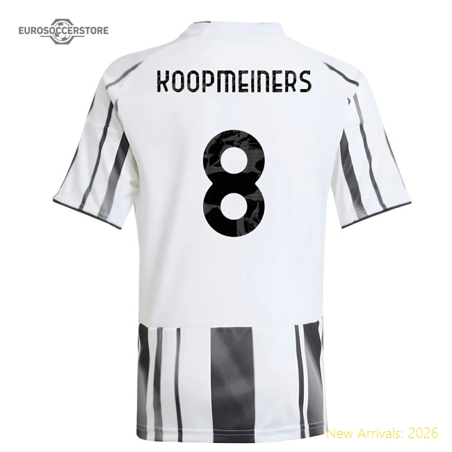 Juventus 2024-25 Home Fan Version For Kids (Koopmeiners Game Day Jersey