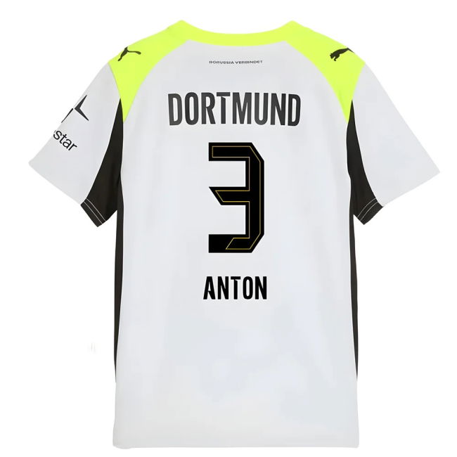 2025-2026 Away Shirt by Borussia Dortmund (Children