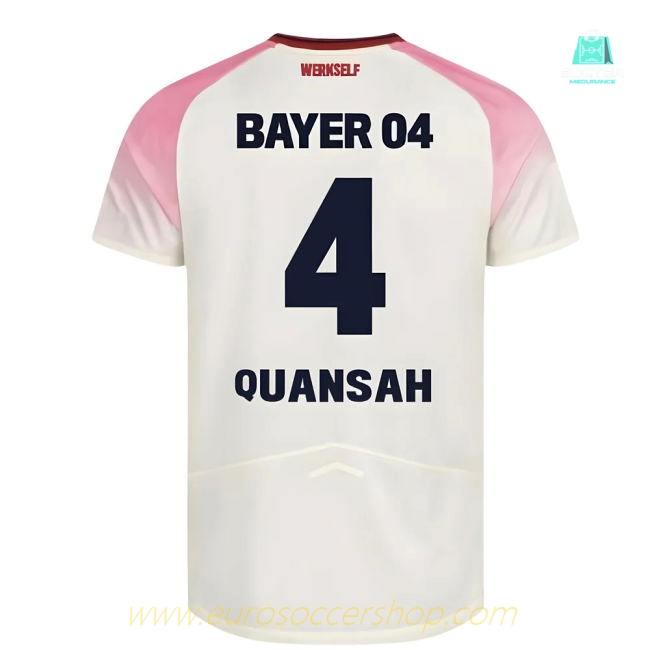 2025-2026 Bayer Leverkusen Away Shirt (Kids) (Quansah 4)