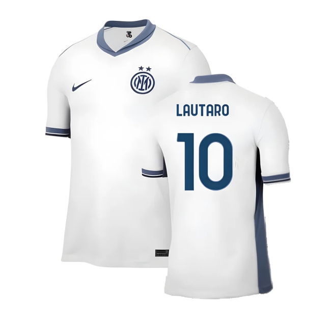 Inter 2024-2025 Away Soccer Jersey (Lautaro 10) | Authentic Sale Price