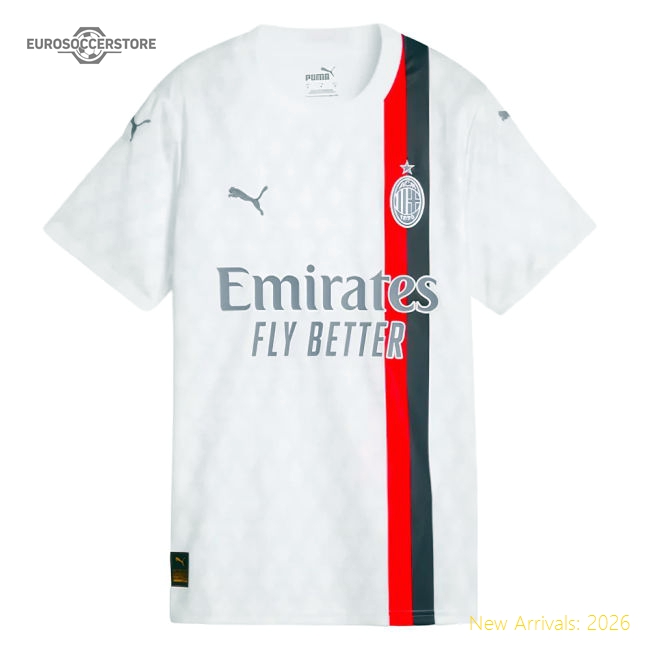 Ac Milan Serie A Away Match-ready Jersey Nike Dri-fit Comfortable