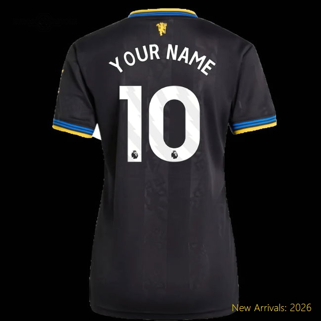 S Manchester United Female 2025 Third Jersey Shirt Football Fan Football Fan Game Day Match Day Essential