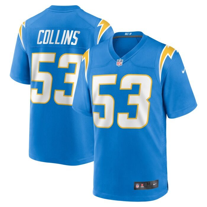 None Men's MVP Candidate LA Chargers Premium Material Jersey