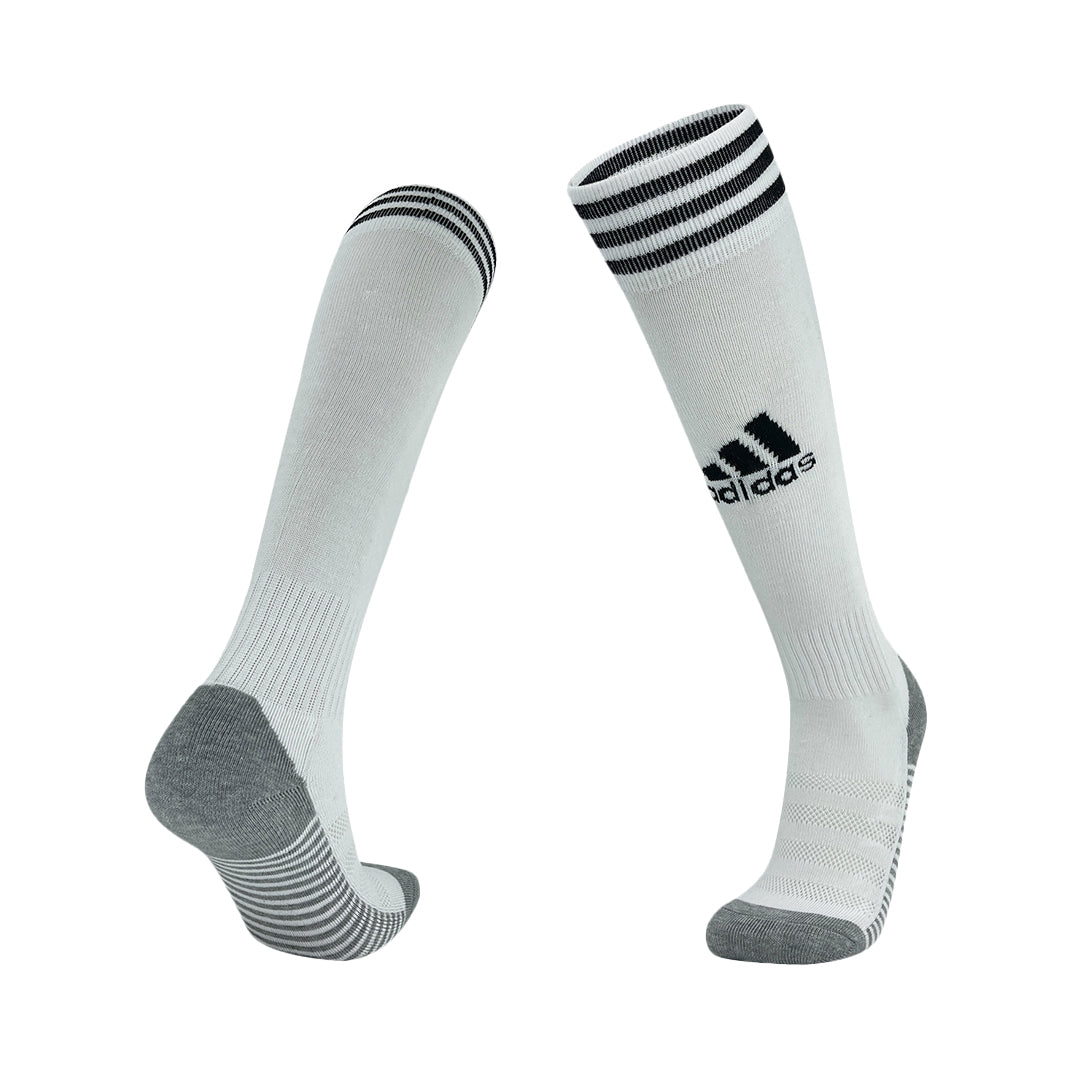 Kid's Soccer Socks White Authentic Kit
