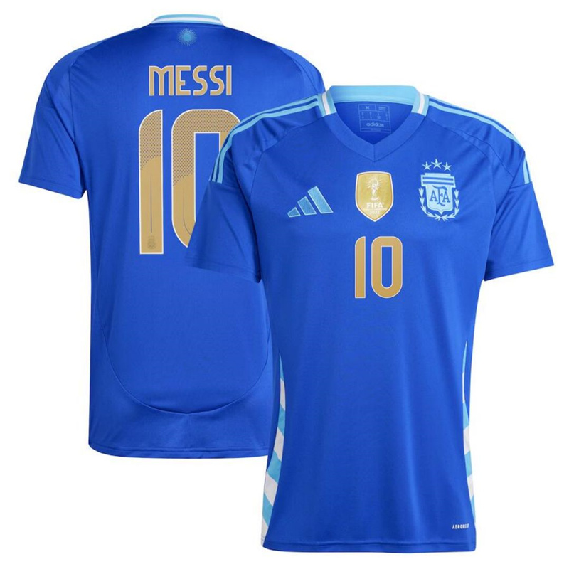 2024 Argentina Away Shirt MESSI 10 - Official Replica 6342
