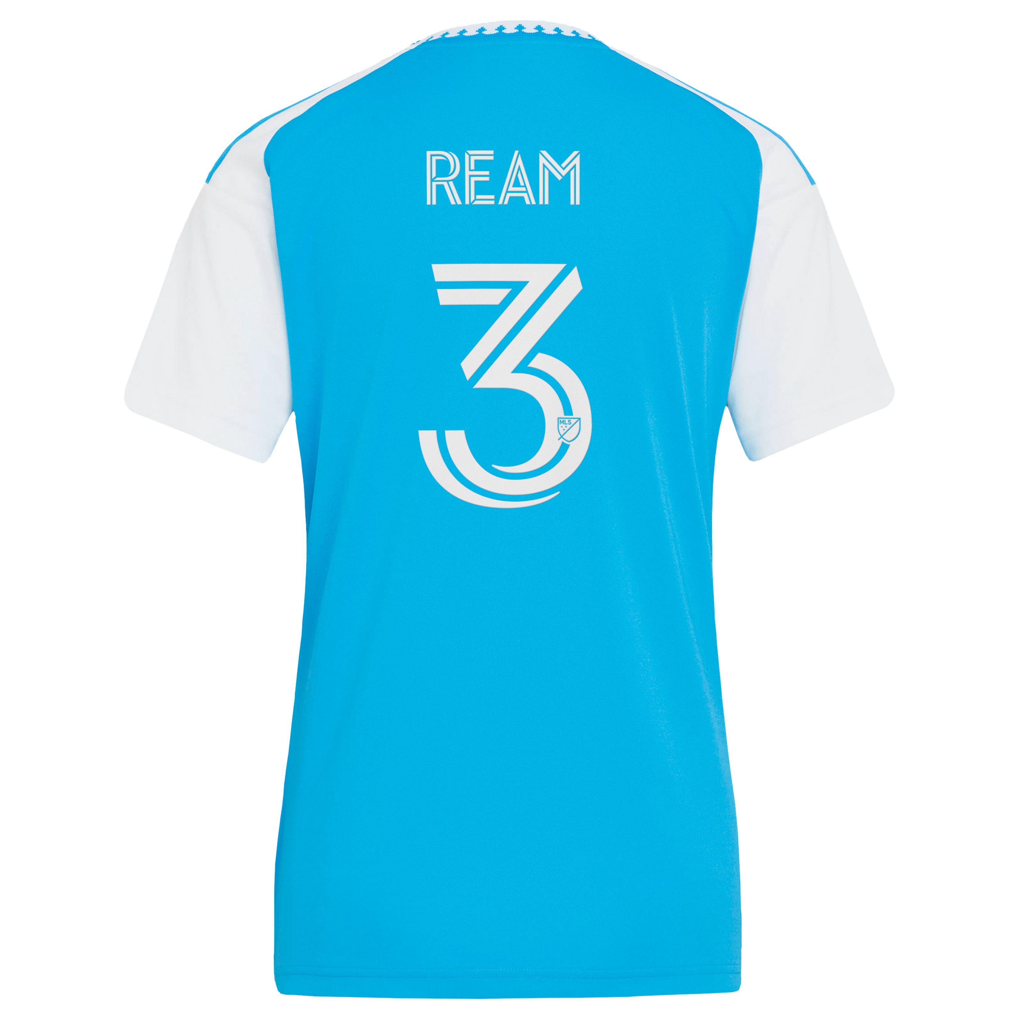 [JED] Tim Ream Charlotte FC Women's 2026 Carolina Kit: Crowns Up Replica Jersey - Blue