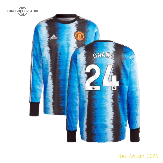 2023-2024 Man Utd Icon Gk Jersey (Onana 24) In Multiple Adult Sizes