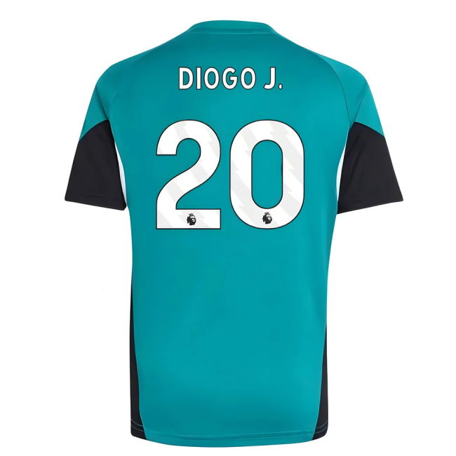 2025-2026 Liverpool EU Training Jersey (Green) - Kids (Diogo J. 20)...