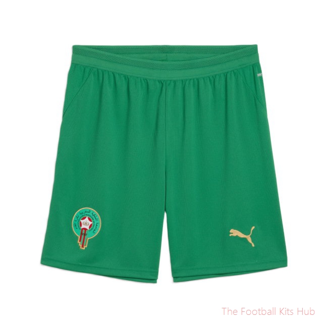 2026-2027 Morocco Home Shorts (Green)