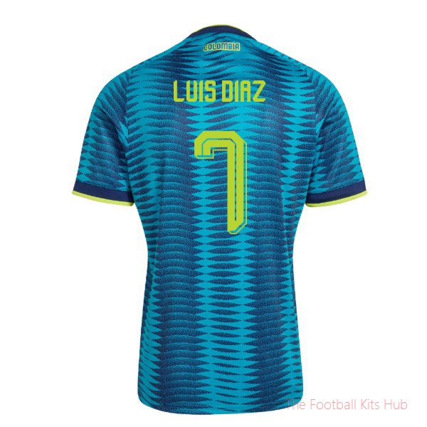 2026-2027 Colombia Away Shirt (Luis Diaz 7)
