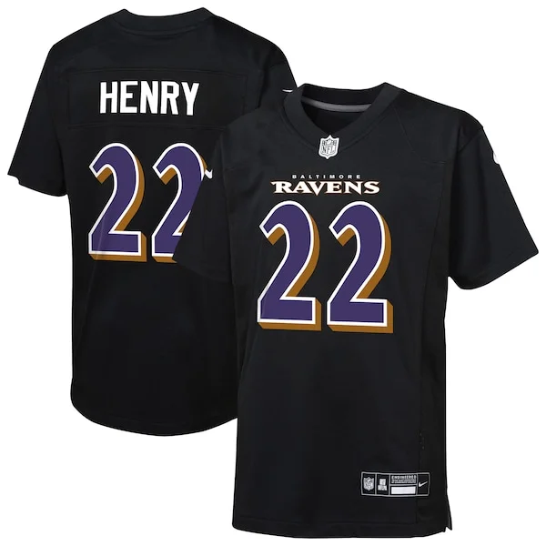 Performance Baltimore Ravens Game Jersey - Premium Black NFL Fan Je...