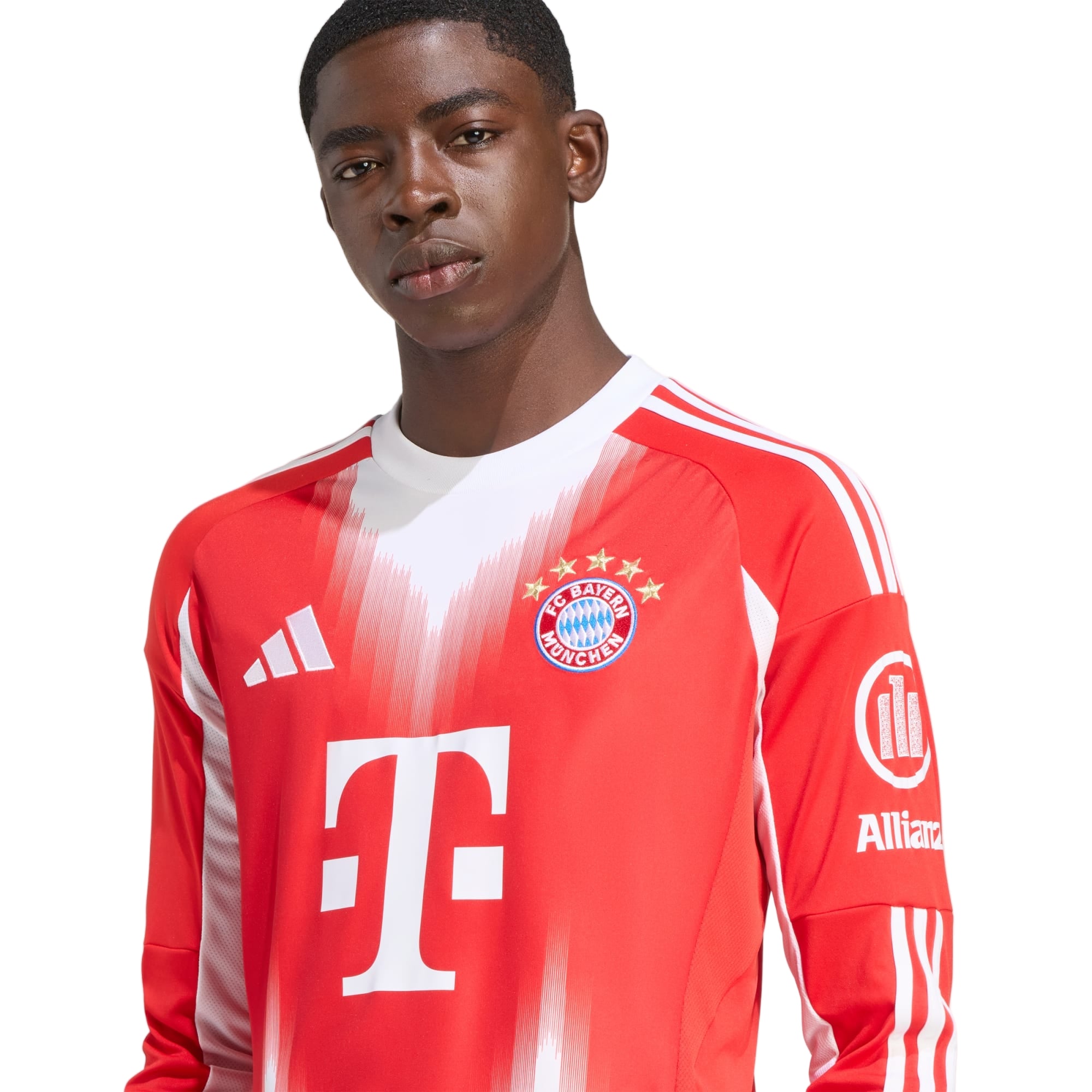Bayern Munich Sleeve 2025-2026 Bun Home Jersey – Authentic Shirt