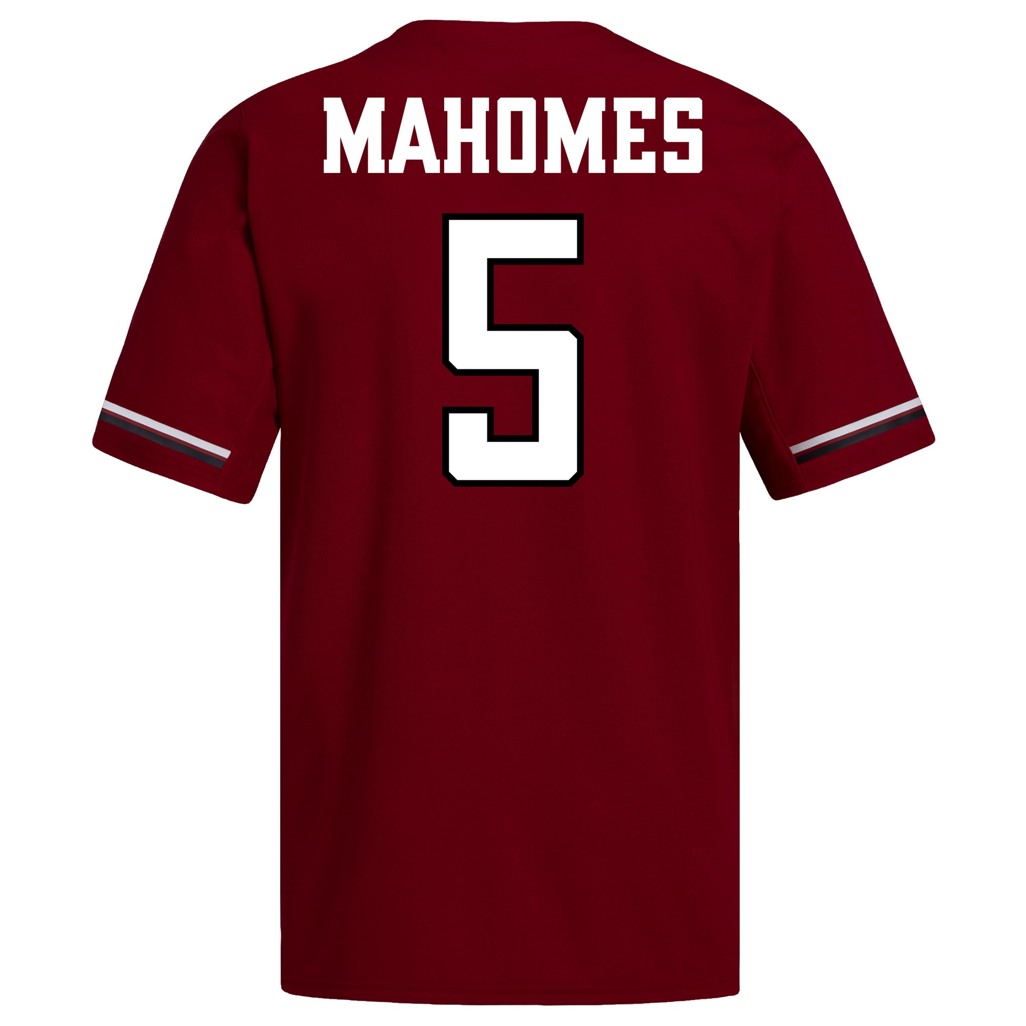 [NJP] Patrick Mahomes #15 Texas Tech Red Raiders Replica Baseball Jersey - Red