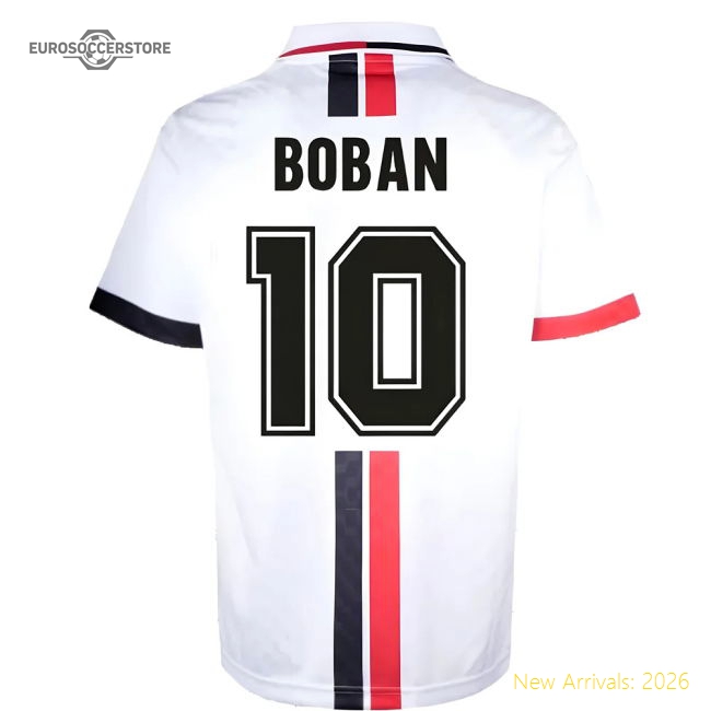 Replica Ac Milan Away Boban Jersey Breathable Comfortable