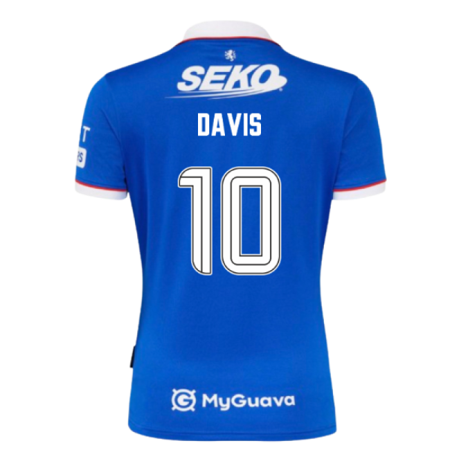 Genuine Glasgow Rangers Davis 1 #0 Official Merchandise (v7)