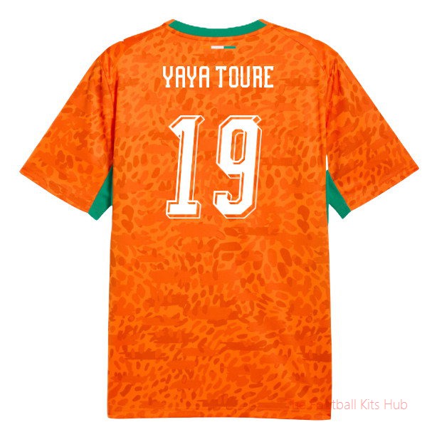 2026-2027 Ivory Coast Home Shirt (Yaya Toure 19)