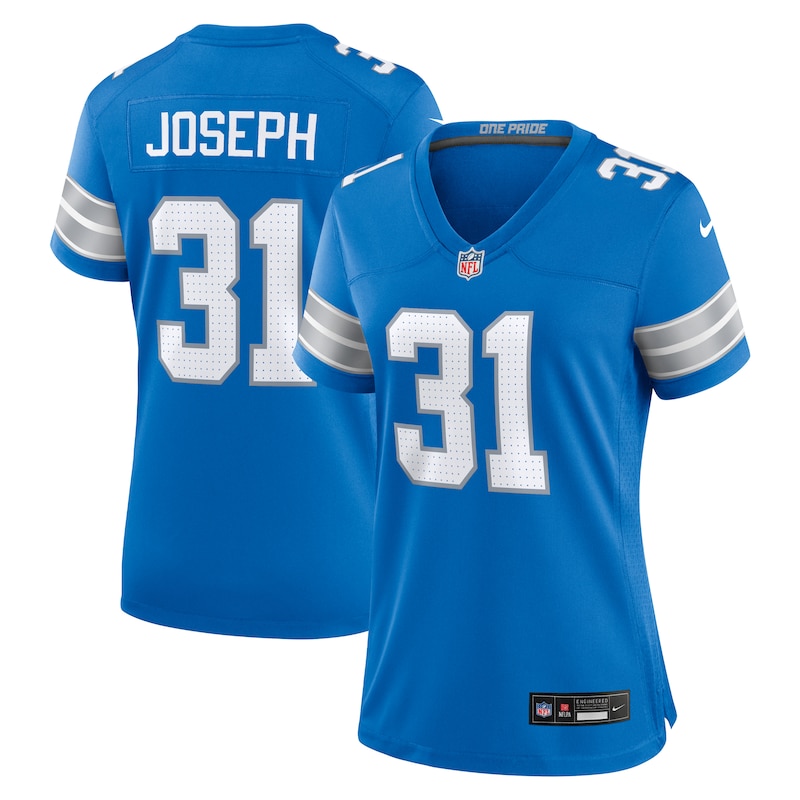 None Kerby Joseph Detroit Lions Energetic Fan Apparel for NFL Fans