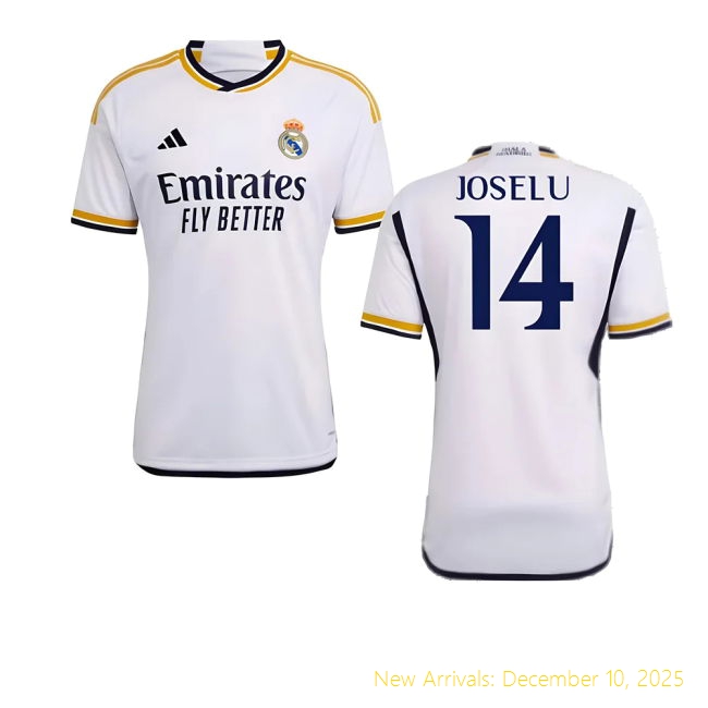 2023-2024 RM Shirt - Home Edition - Elite (Joselu 14) - Genuine,...