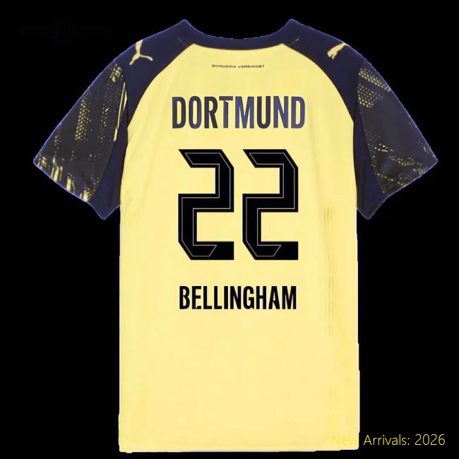 Borussia Dortmund 2024-25 Home Fan Version For Kids (Bellingham