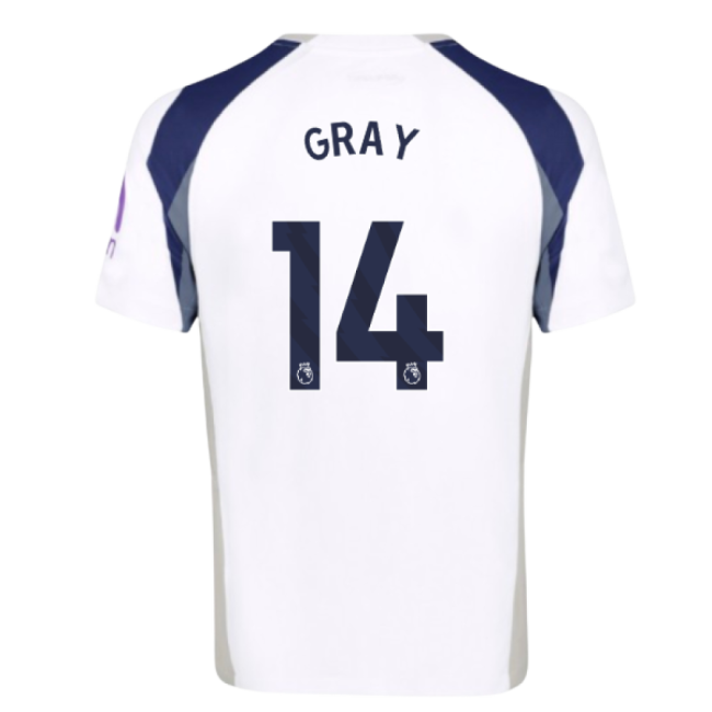Fan Gear Spurs Tottenham Hotspur Home Shirt Gray #14 Match Quality...