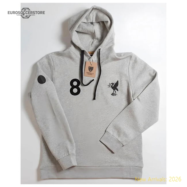 Official Liverpool Hoodie The Bird Grey - Premium Quality Football