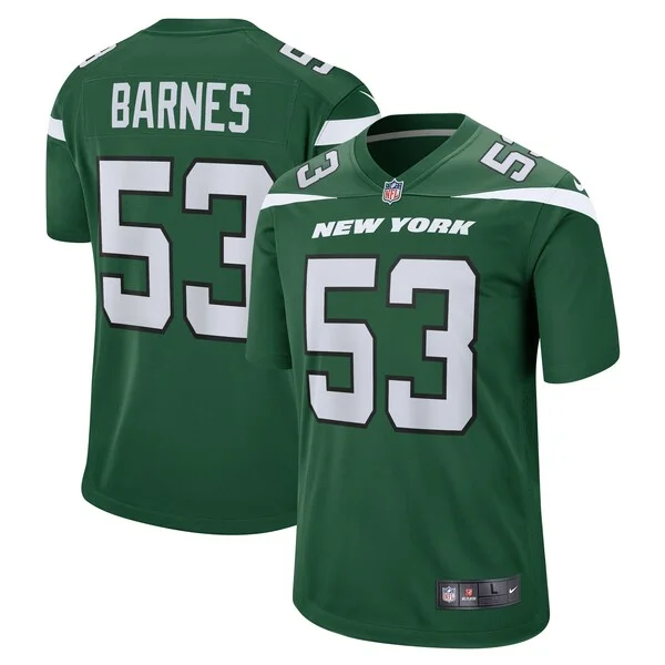 None Zaire Barnes Game Jersey - Green | NFL Player Jersey | NFL Footba