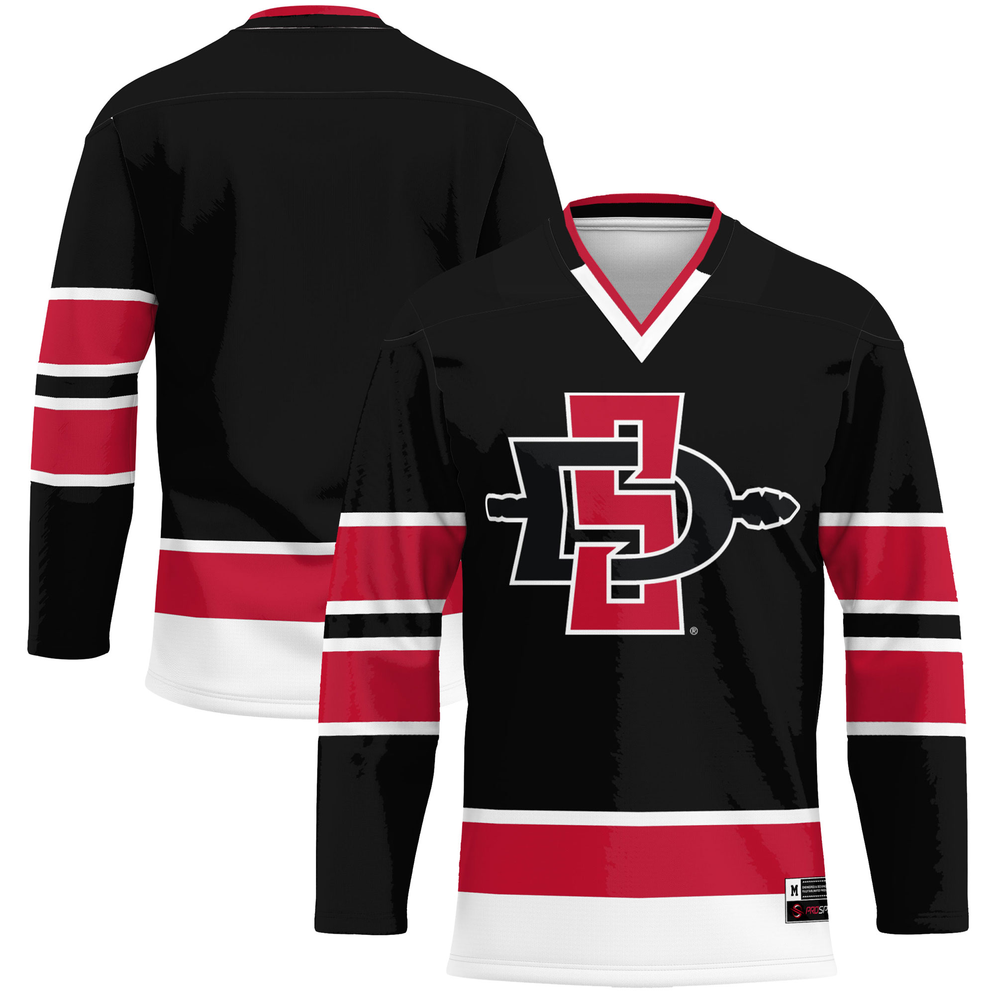 [NJP] Youth San Diego State Aztecs GameDay Greats Hockey Jersey - Black