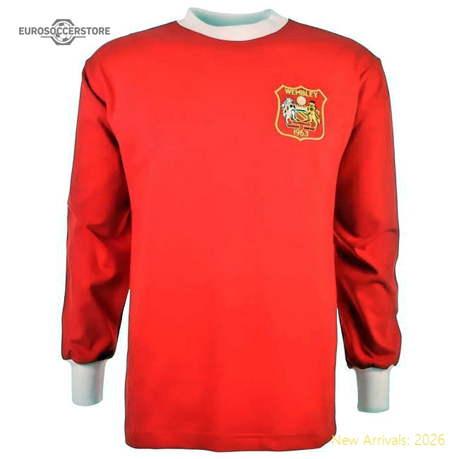 Authentic Manchester Reds 1963 Fa Cup Final Shirt - Premium Quality