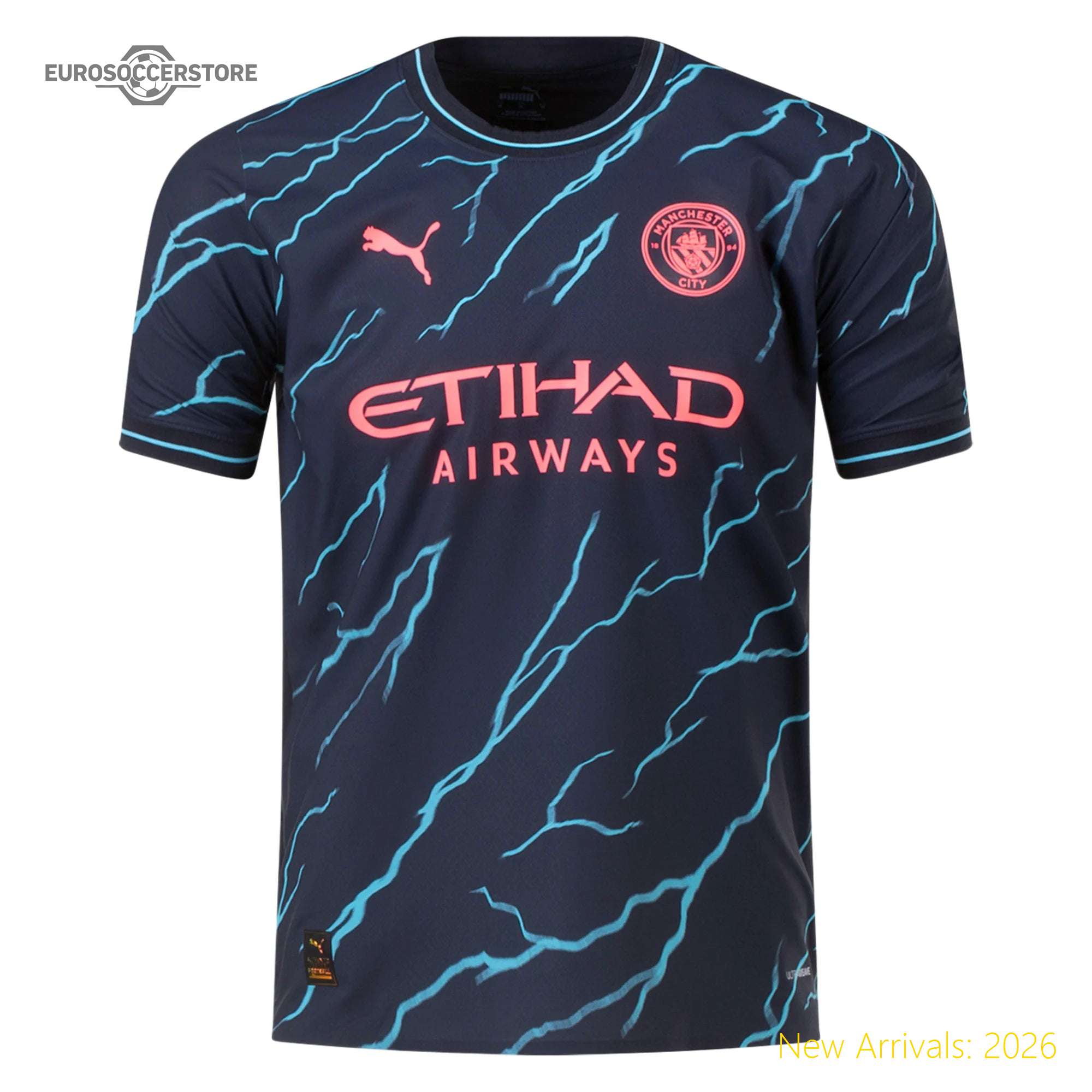 Iconic Design Men Mci Team Professional Third Jersey 2023